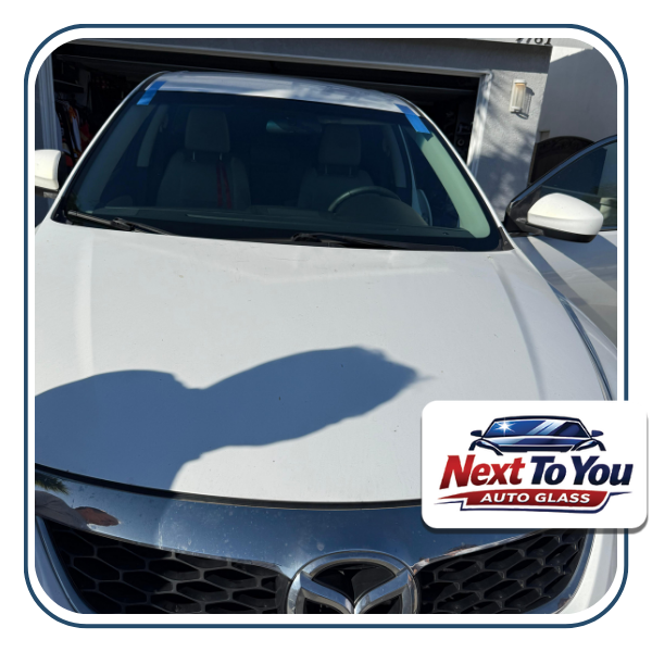 OEM windshield replacement in Los Angeles,CA ensuring correct sensor alignment